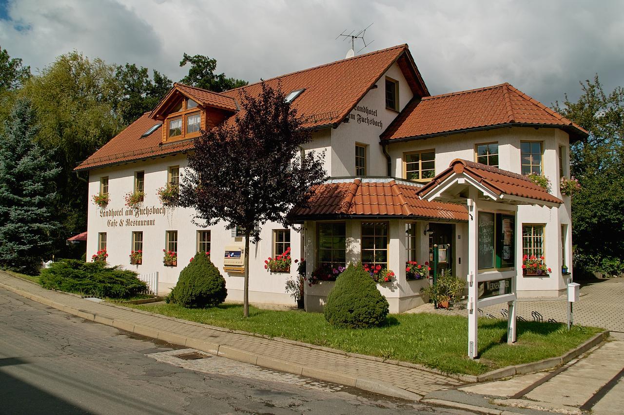 Landhotel Am Fuchsbach Berga  Εξωτερικό φωτογραφία